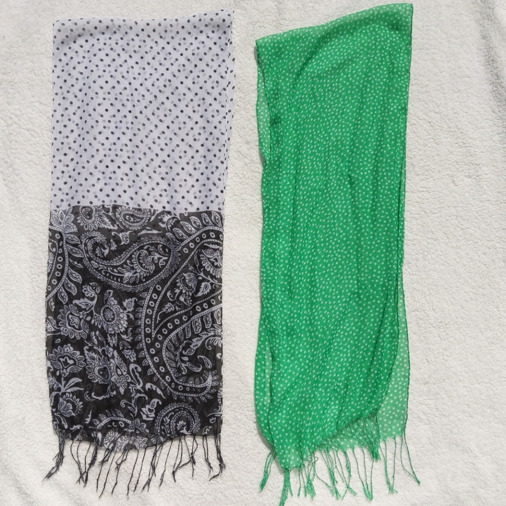 Sheer Spring/Summer Scarves - Picture 2 of 7